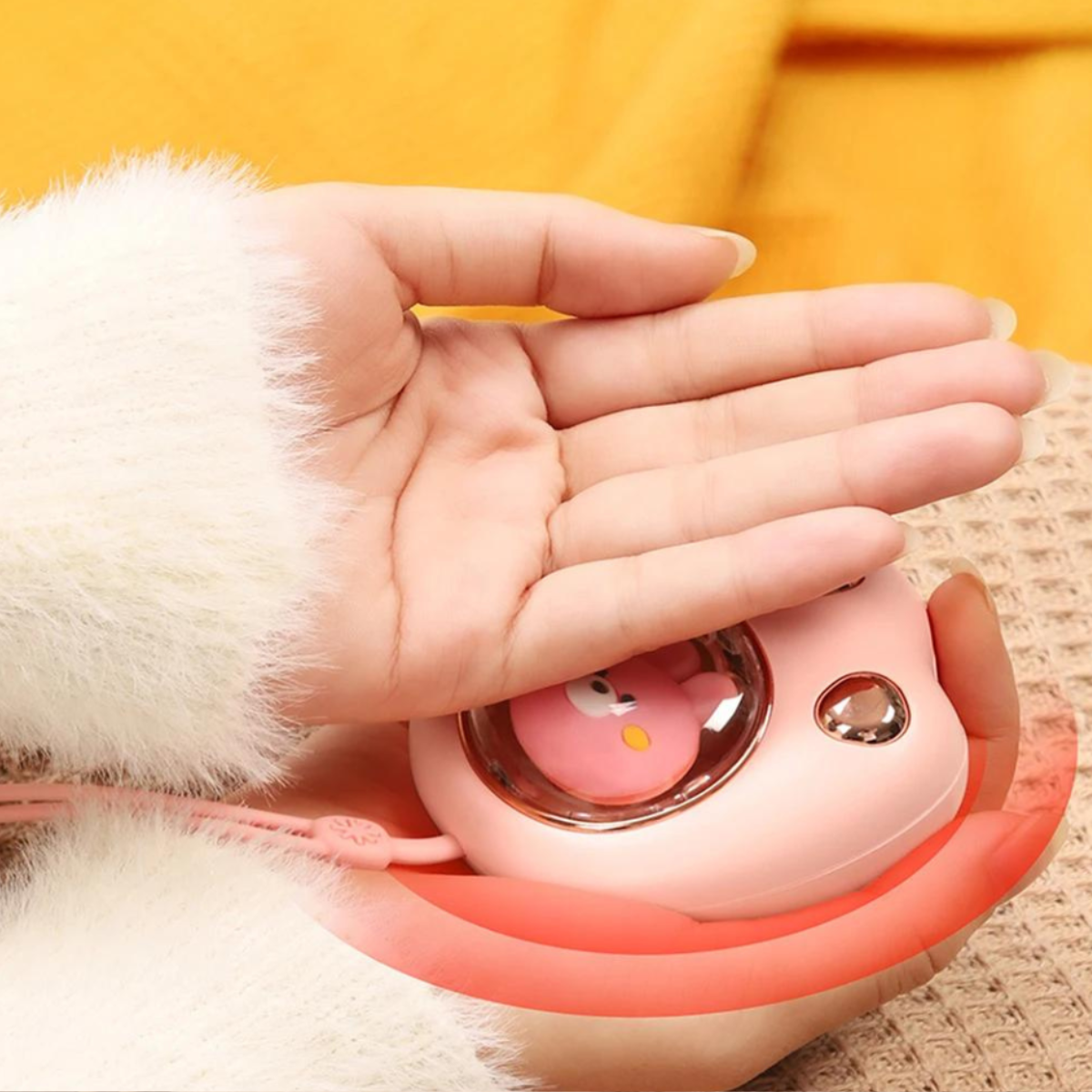 Calentador de Manos USB patita de gato